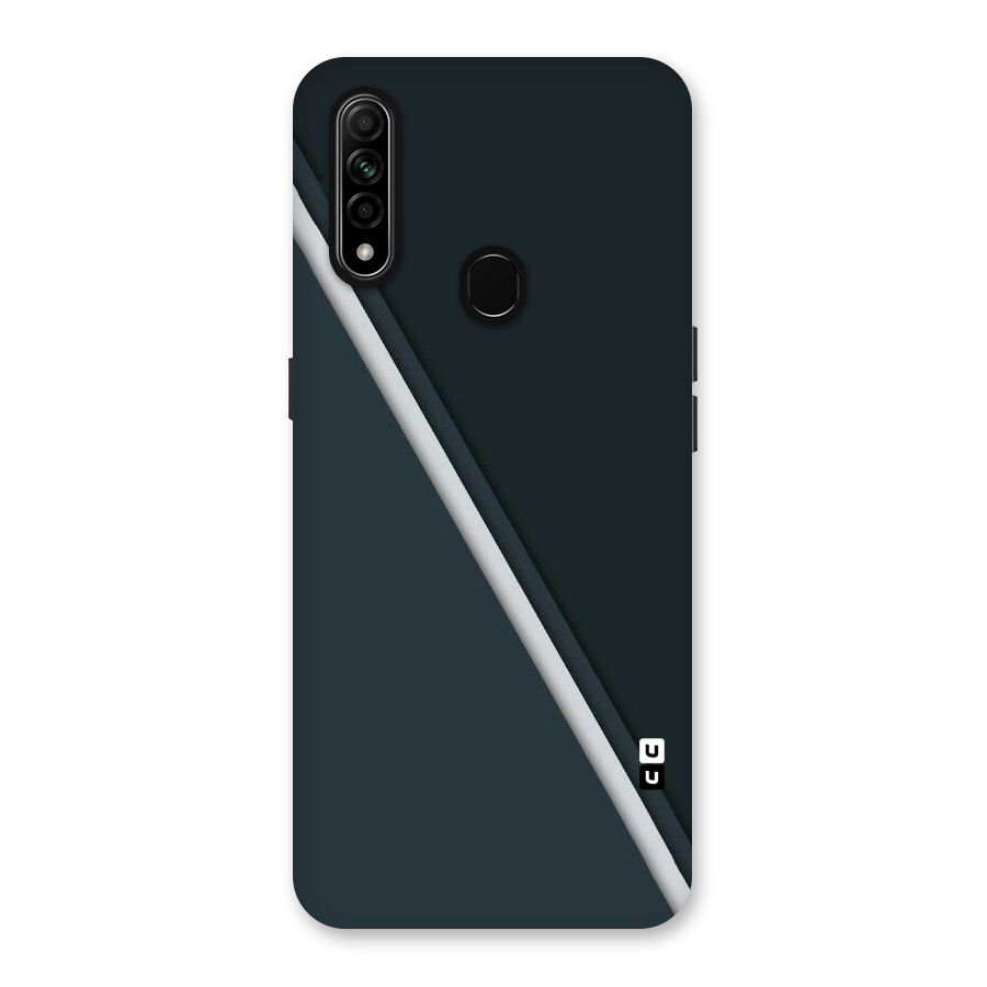 Classic Single Stripe Back Case for Oppo A31