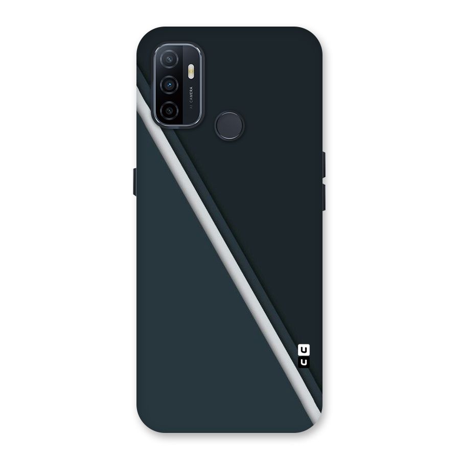 Classic Single Stripe Back Case for Oppo A32