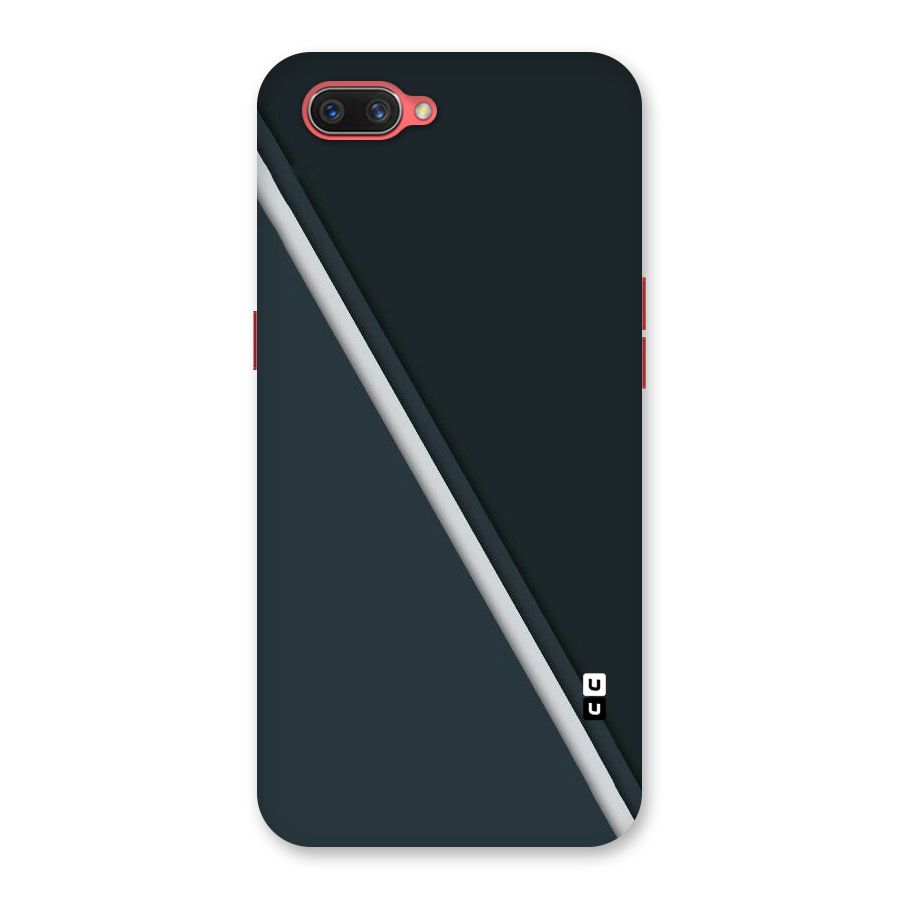 Classic Single Stripe Back Case for Oppo A3s