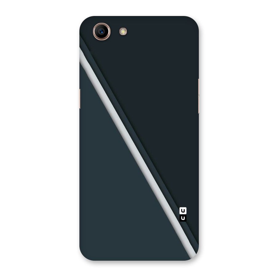 Classic Single Stripe Back Case for Oppo A83 (2018)
