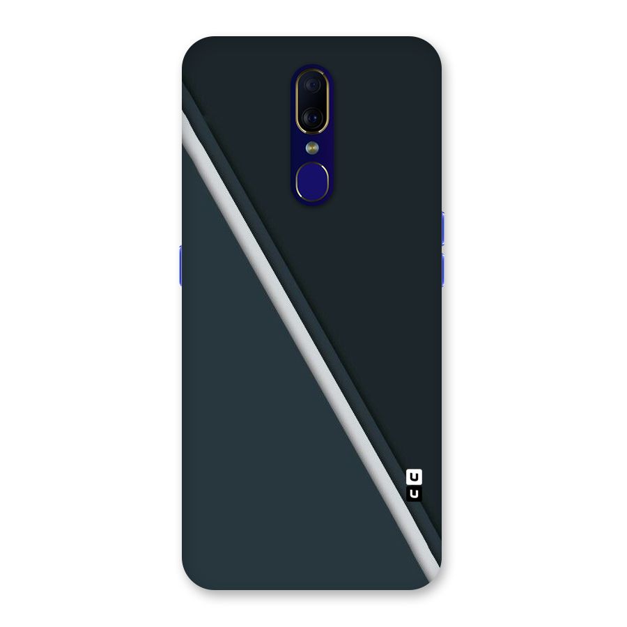 Classic Single Stripe Back Case for Oppo A9