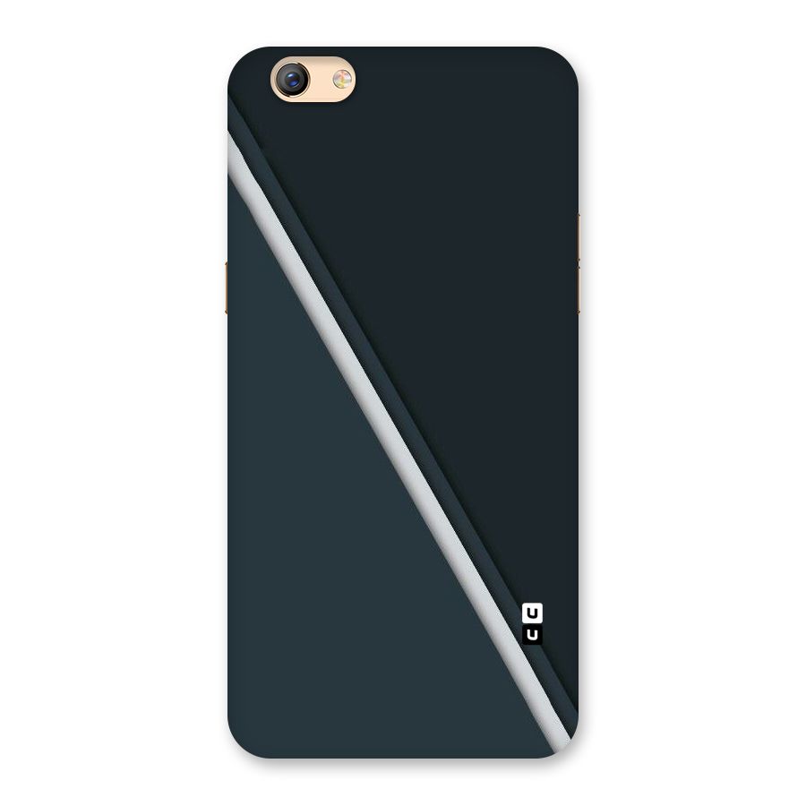 Classic Single Stripe Back Case for Oppo F3 Plus