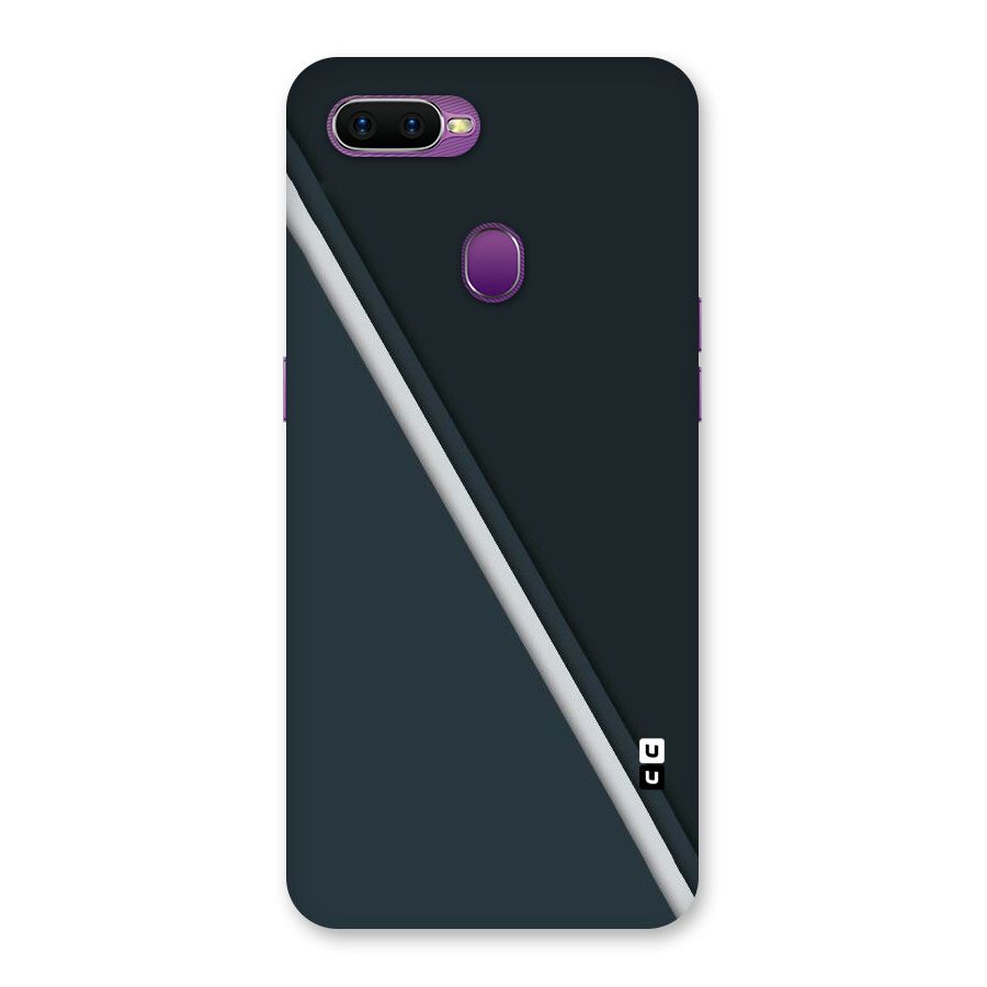 Classic Single Stripe Back Case for Oppo F9