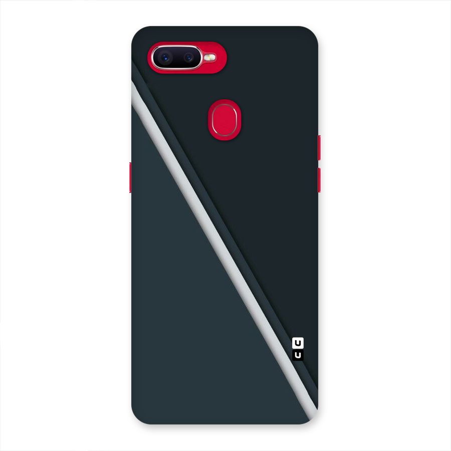 Classic Single Stripe Back Case for Oppo F9 Pro
