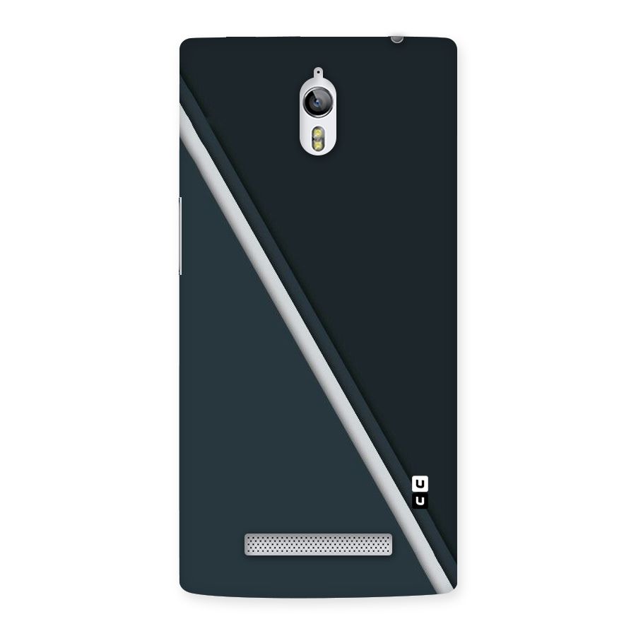 Classic Single Stripe Back Case for Oppo Find 7