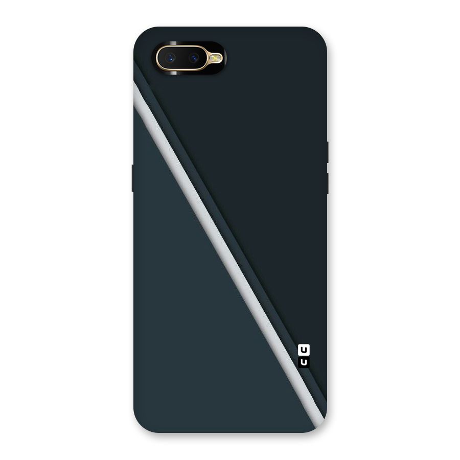 Classic Single Stripe Back Case for Oppo K1