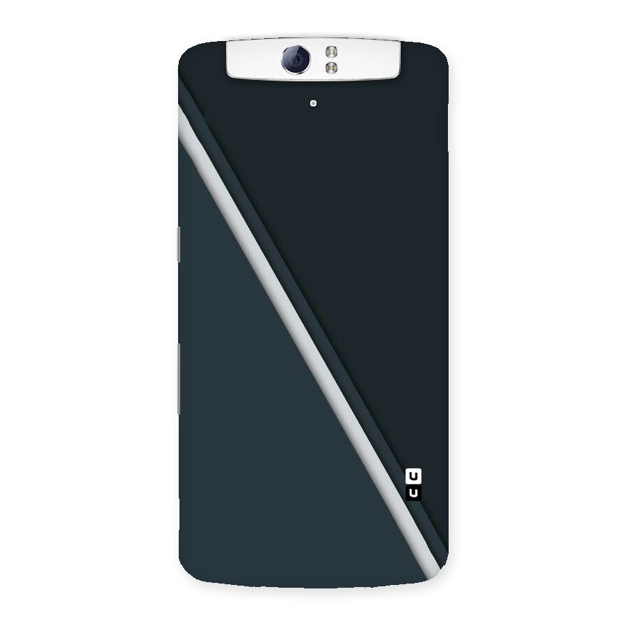 Classic Single Stripe Back Case for Oppo N1