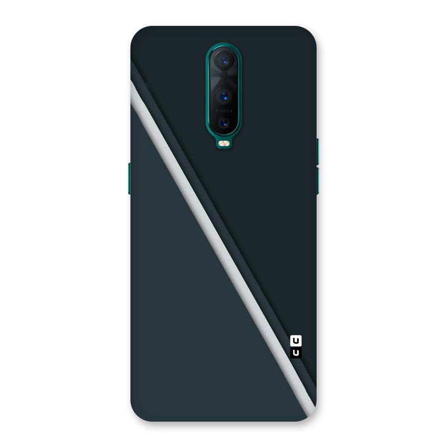 Classic Single Stripe Back Case for Oppo R17 Pro