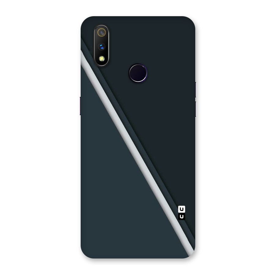 Classic Single Stripe Back Case for Realme 3 Pro