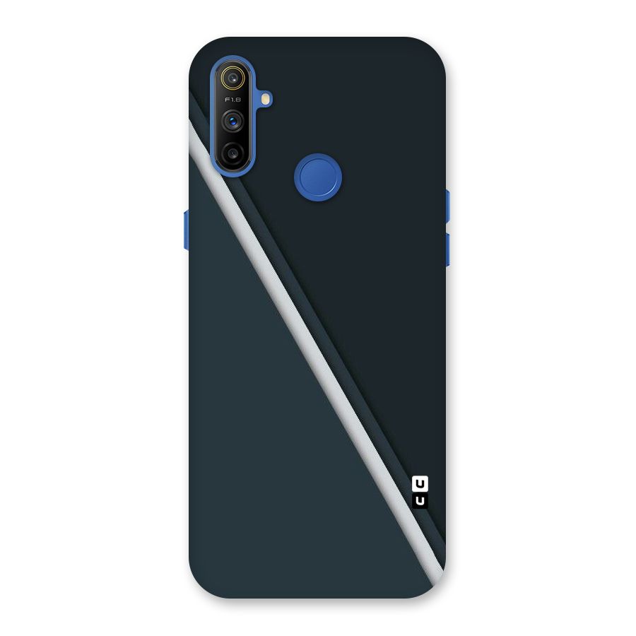 Classic Single Stripe Back Case for Realme Narzo 10A