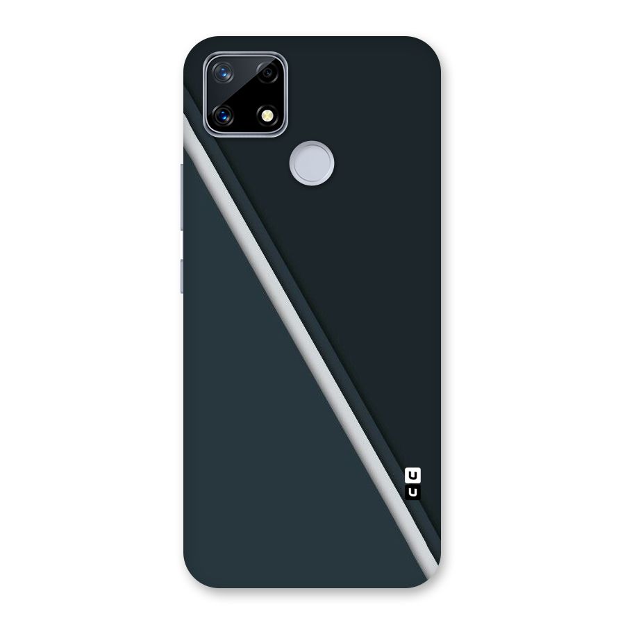 Classic Single Stripe Back Case for Realme Narzo 20