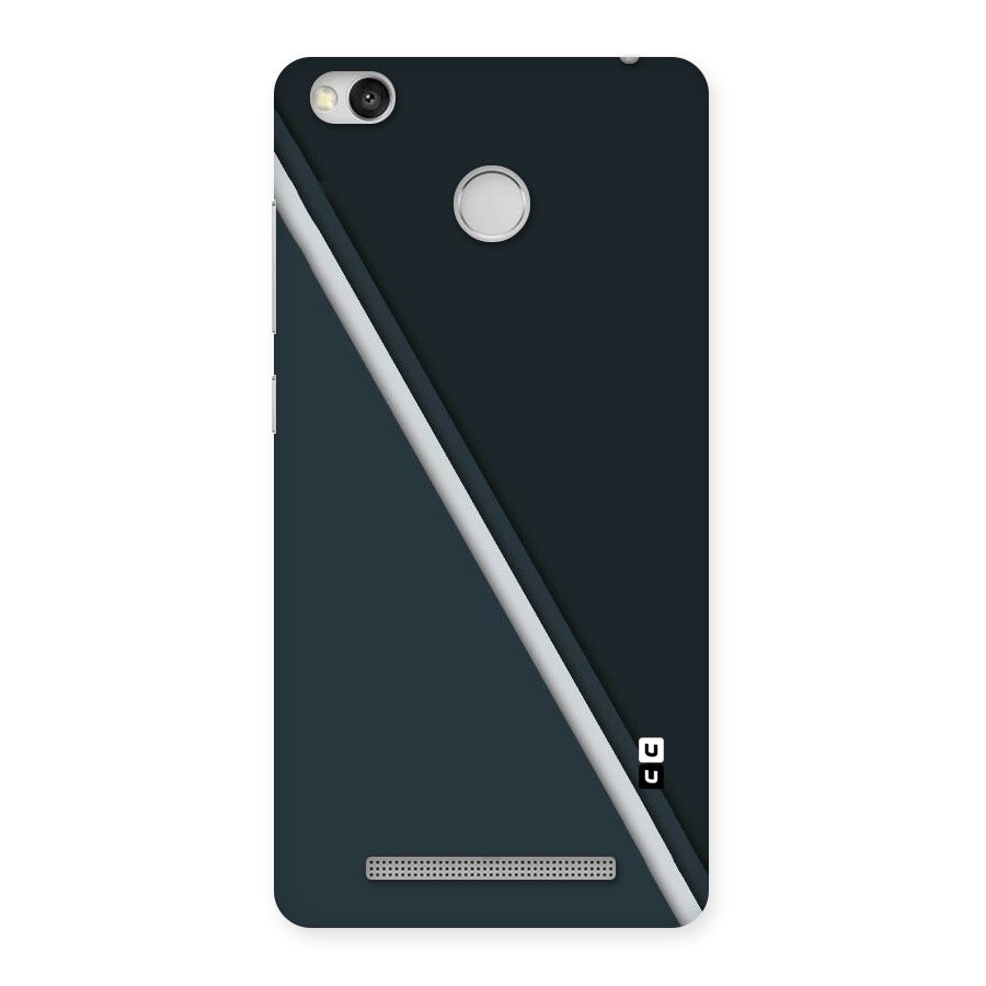 Classic Single Stripe Back Case for Redmi 3S Prime