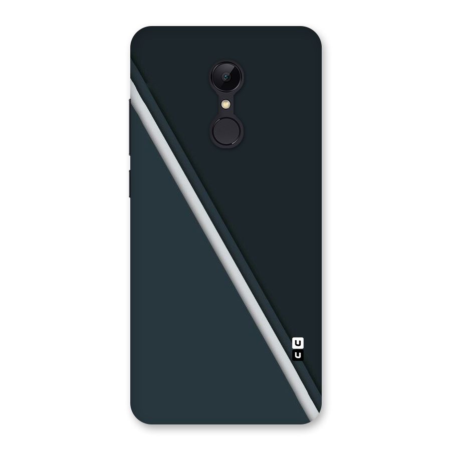 Classic Single Stripe Back Case for Redmi 5