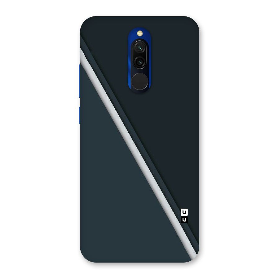 Classic Single Stripe Back Case for Redmi 8