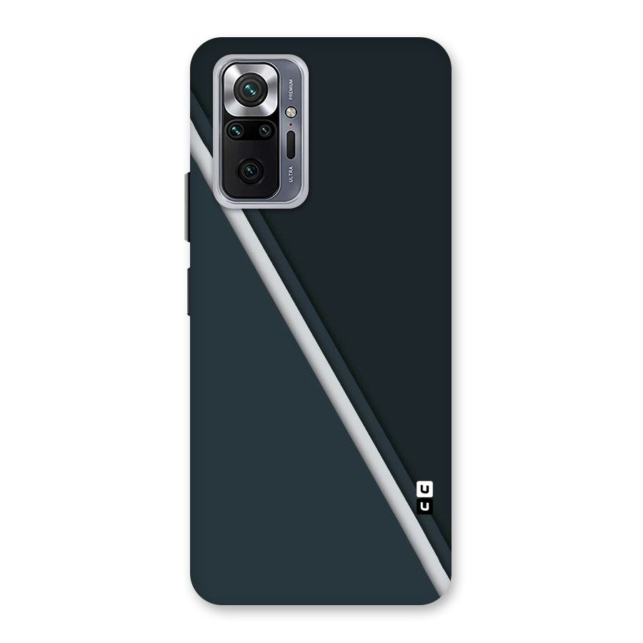 Classic Single Stripe Back Case for Redmi Note 10 Pro