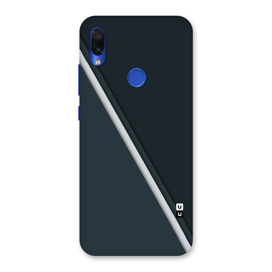 Classic Single Stripe Back Case for Redmi Note 7S