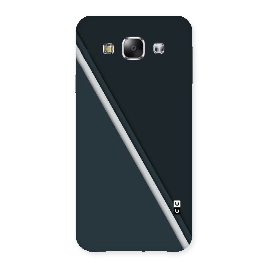 Classic Single Stripe Back Case for Samsung Galaxy E5