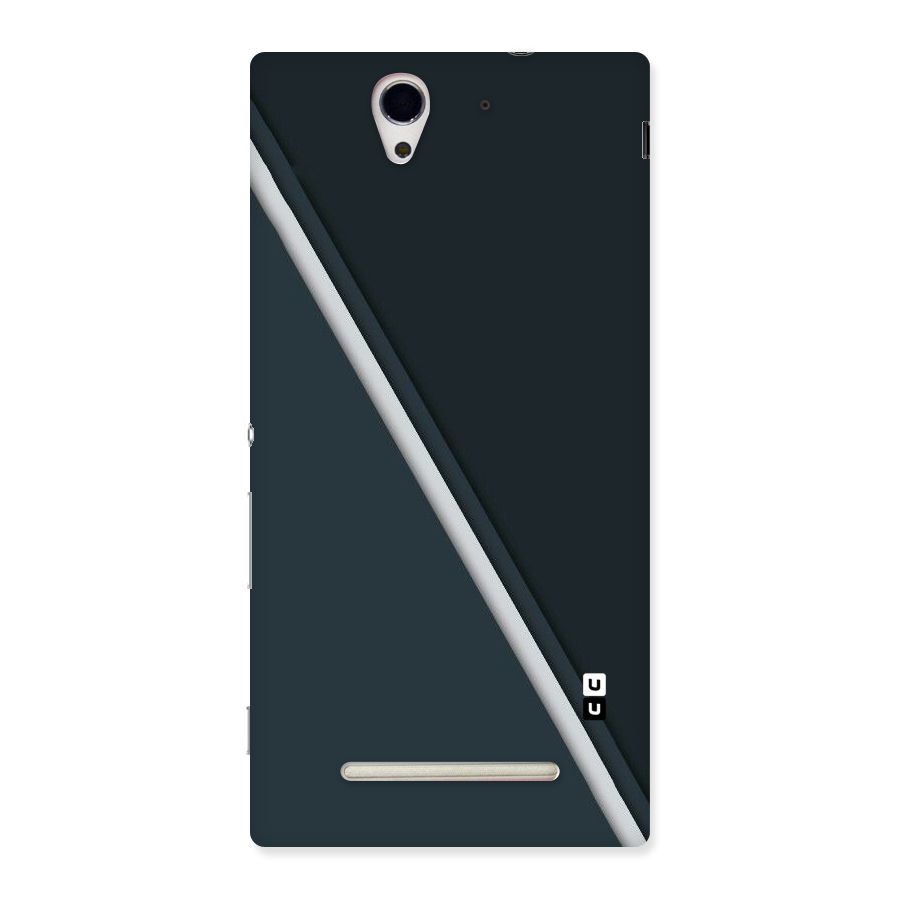 Classic Single Stripe Back Case for Sony Xperia C3