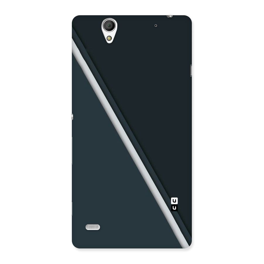Classic Single Stripe Back Case for Sony Xperia C4