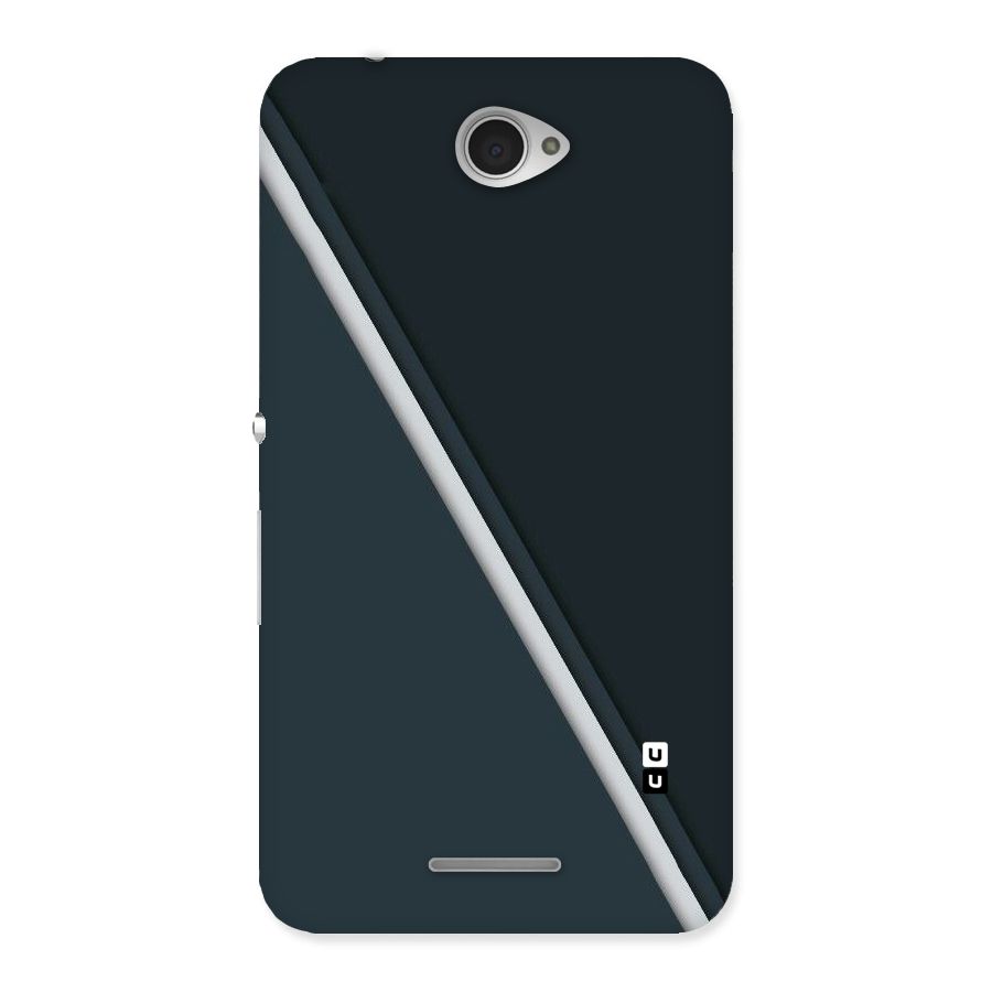 Classic Single Stripe Back Case for Sony Xperia E4