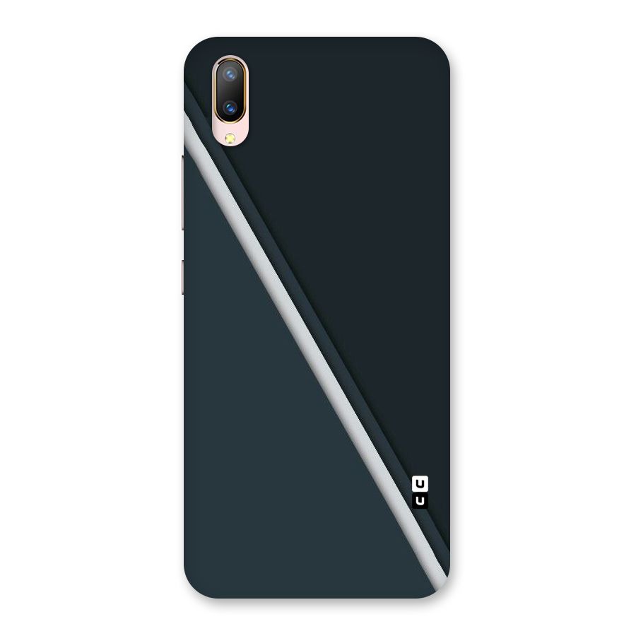 Classic Single Stripe Back Case for Vivo V11 Pro