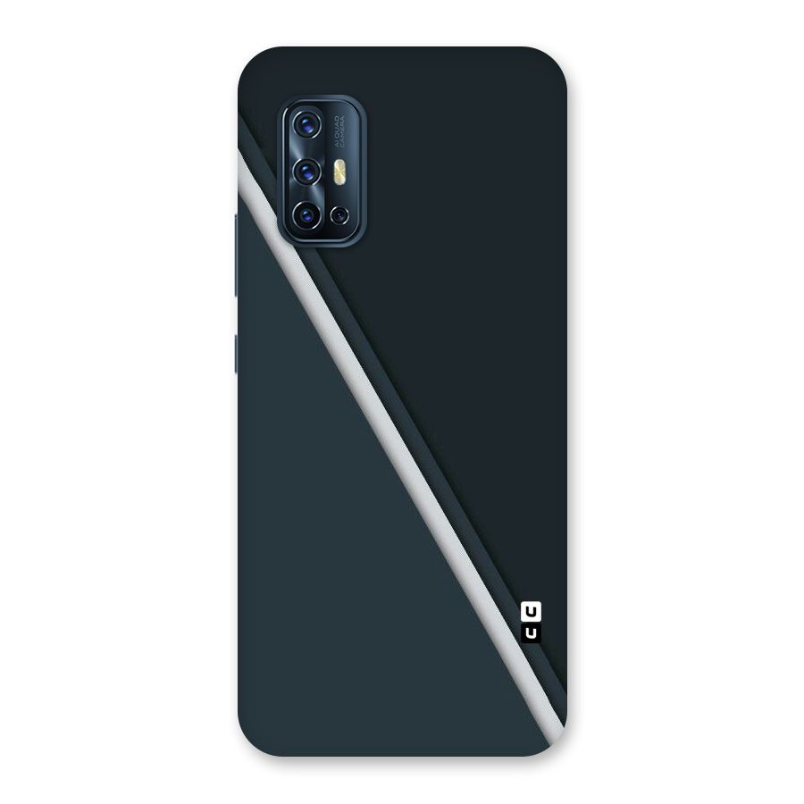 Classic Single Stripe Back Case for Vivo V17