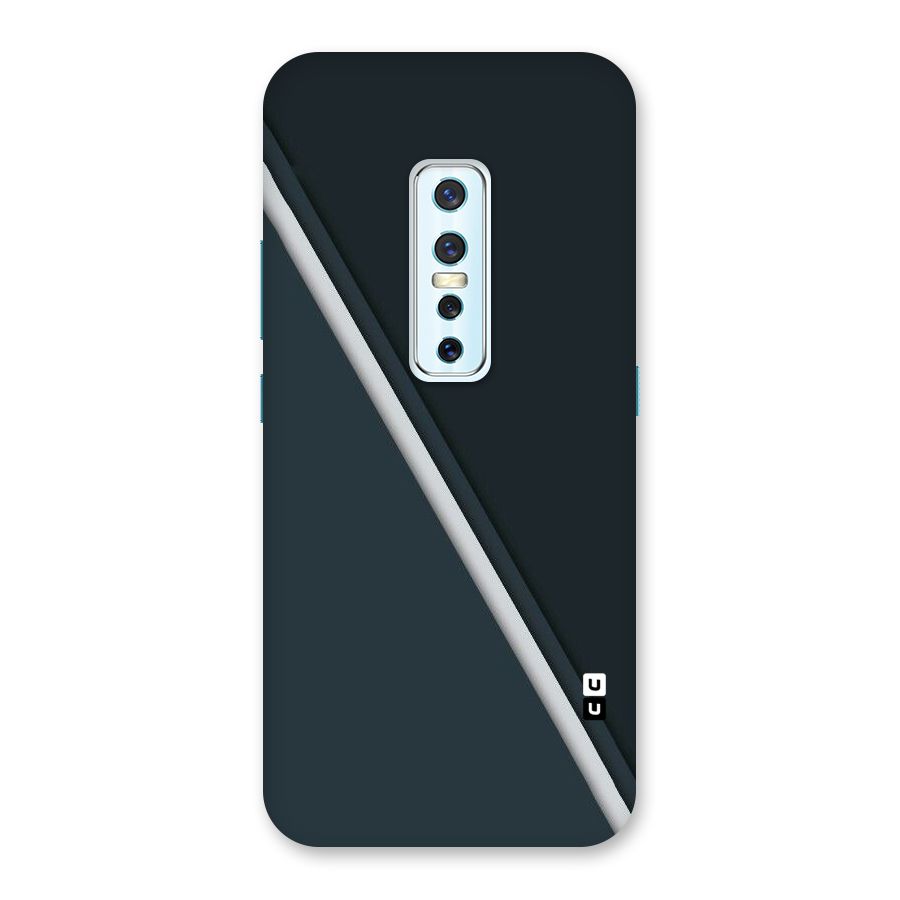 Classic Single Stripe Back Case for Vivo V17 Pro