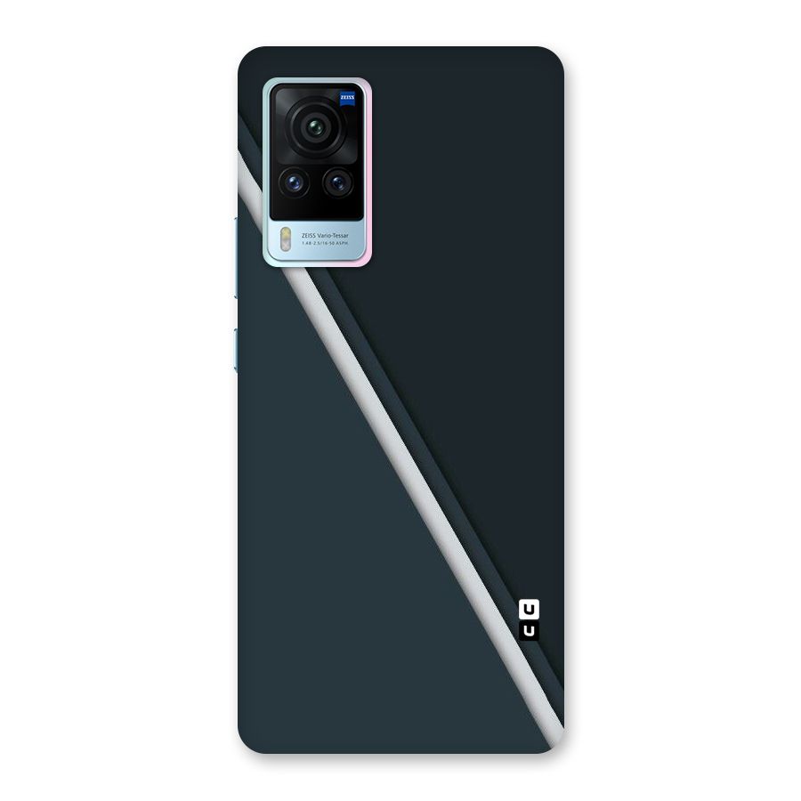 Classic Single Stripe Back Case for Vivo X60 Pro