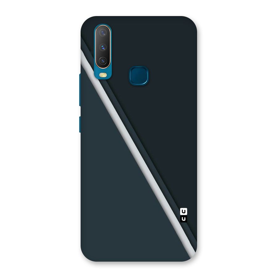 Classic Single Stripe Back Case for Vivo Y17