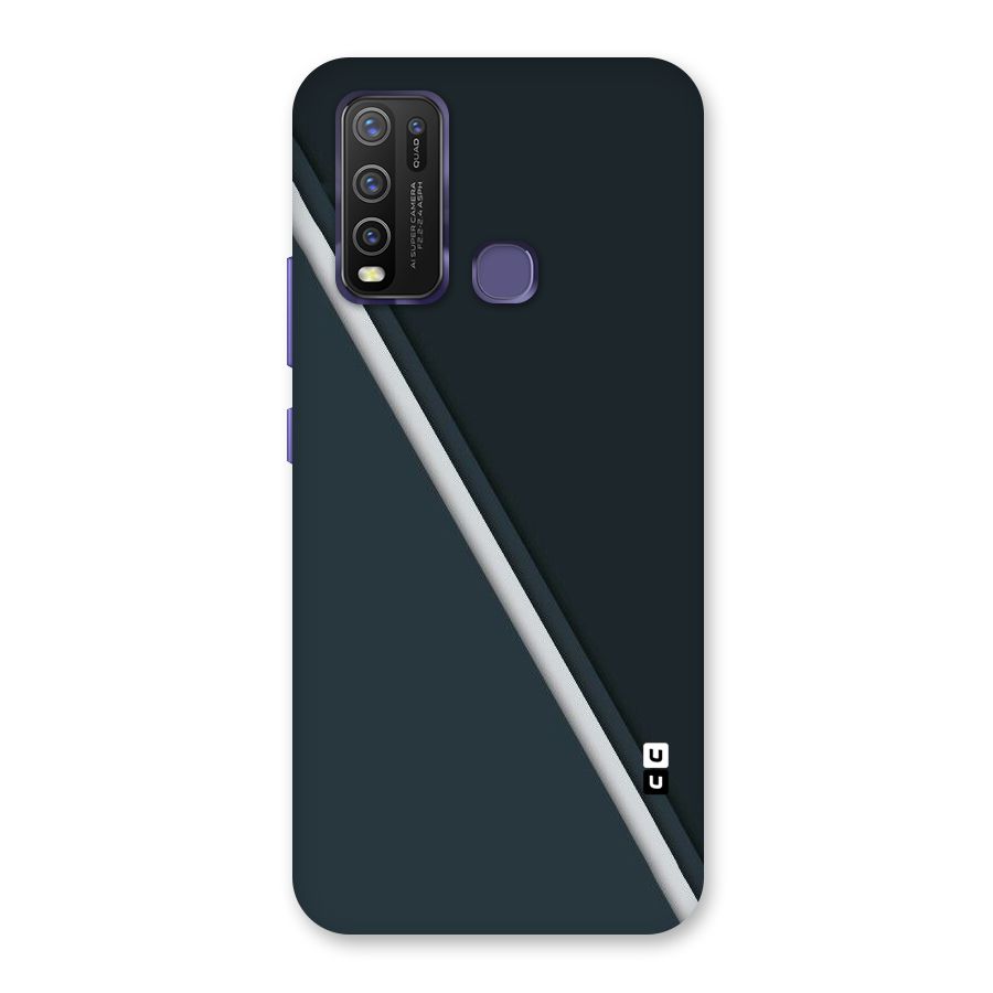 Classic Single Stripe Back Case for Vivo Y50