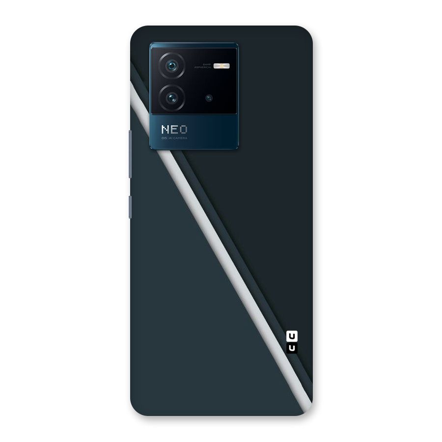 Classic Single Stripe Back Case for Vivo iQOO Neo 6 5G