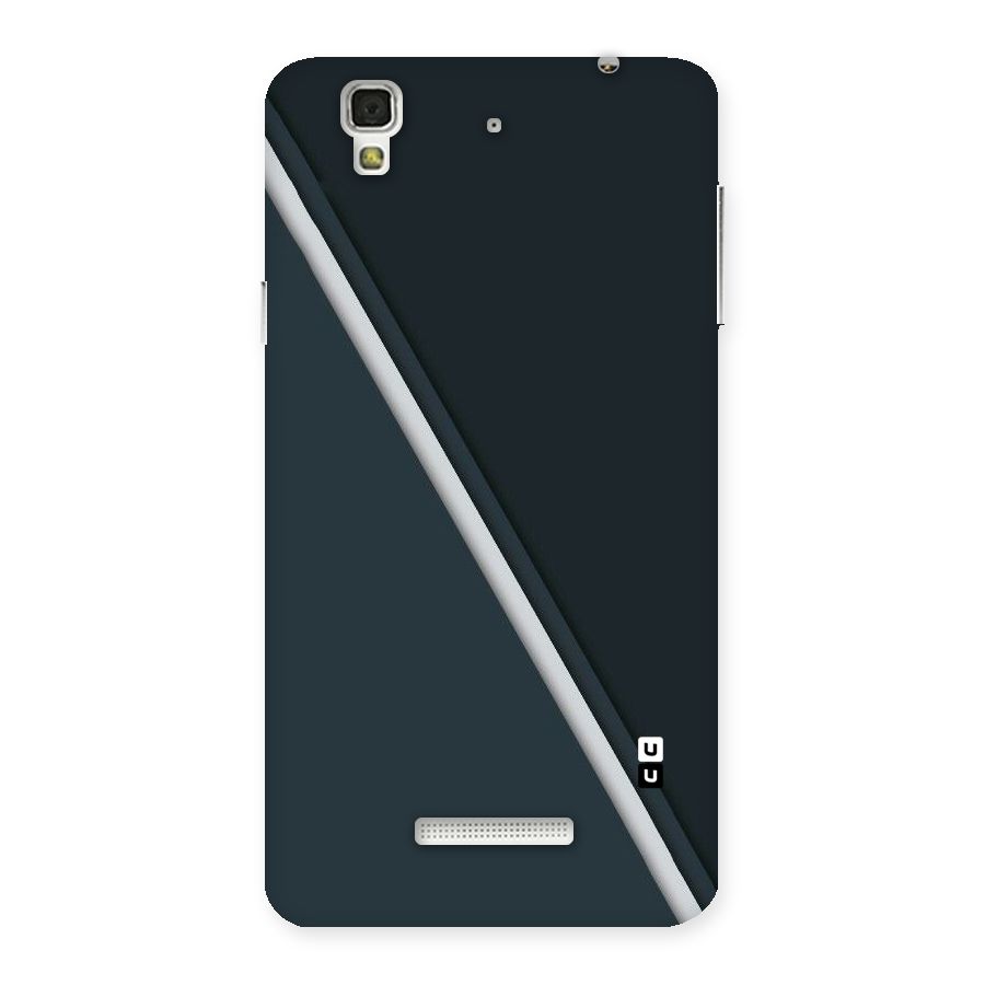 Classic Single Stripe Back Case for Yu Yureka