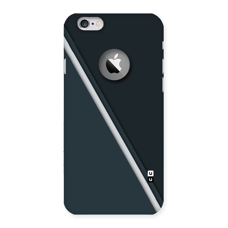 Classic Single Stripe Back Case for iPhone 6 Logo Cut