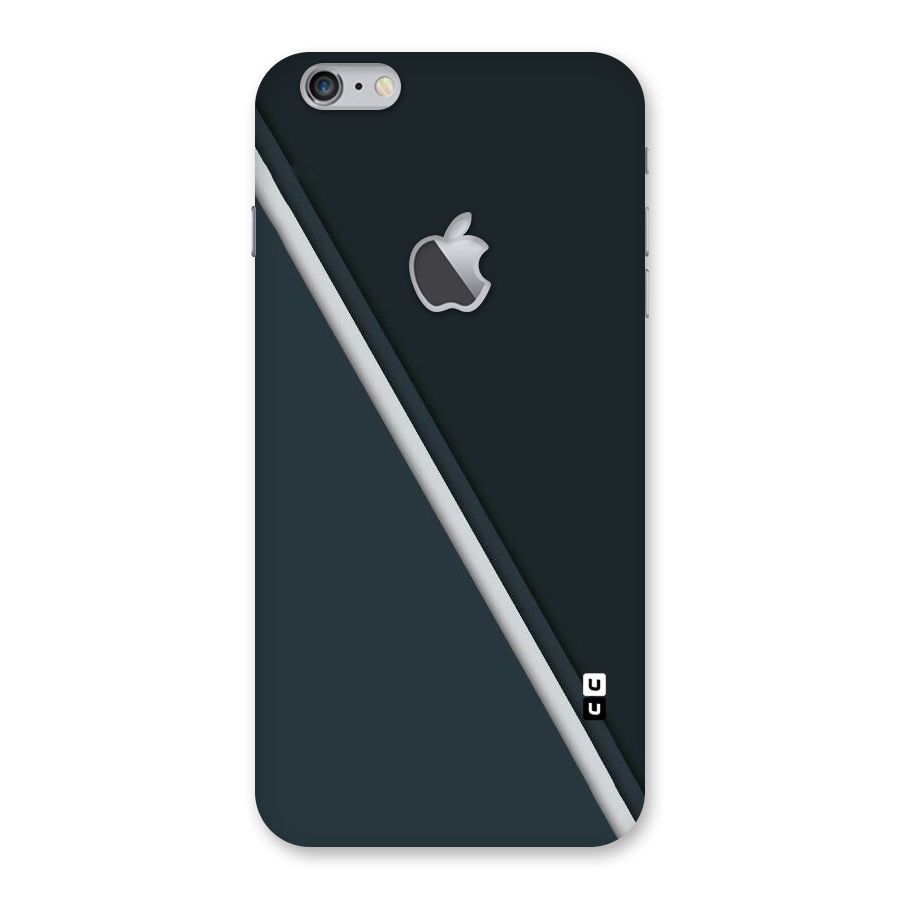 Classic Single Stripe Back Case for iPhone 6 Plus 6S Plus Logo Cut