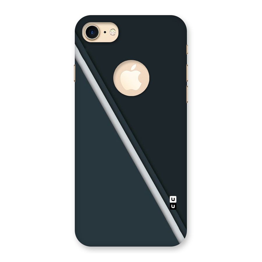 Classic Single Stripe Back Case for iPhone 7 Logo Cut