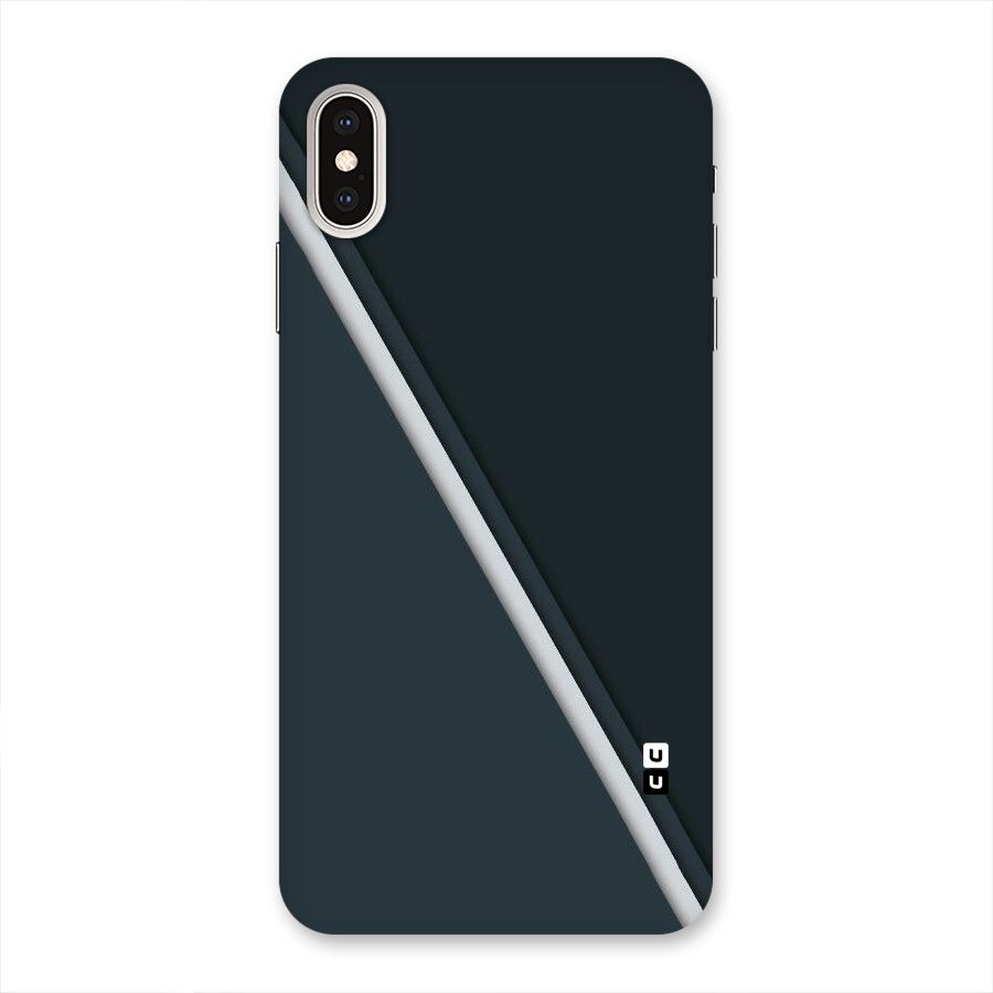 Classic Single Stripe Back Case for iPhone XS Max