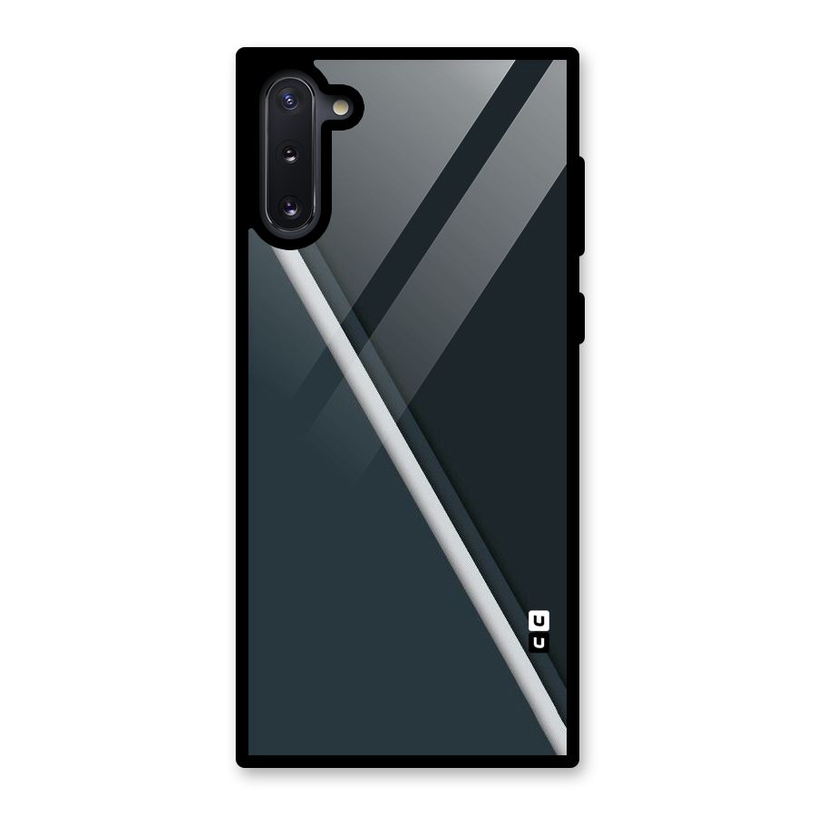 Classic Single Stripe Glass Back Case for Galaxy Note 10