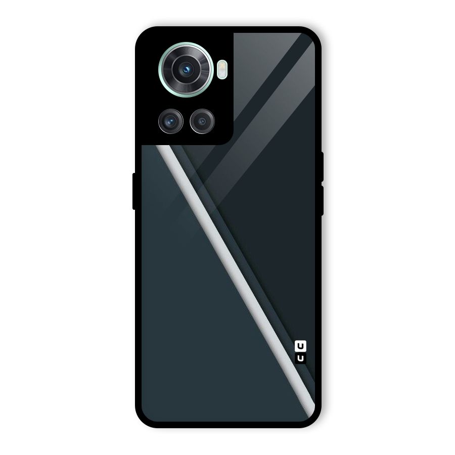 Classic Single Stripe Glass Back Case for OnePlus 10R