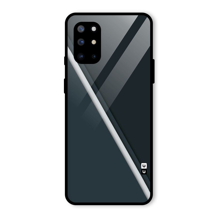 Classic Single Stripe Glass Back Case for OnePlus 8T