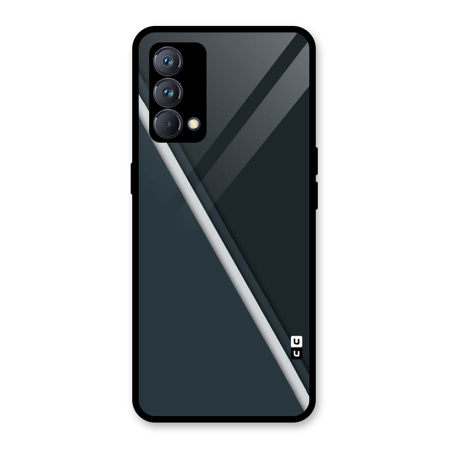 Classic Single Stripe Glass Back Case for Realme GT Master Edition