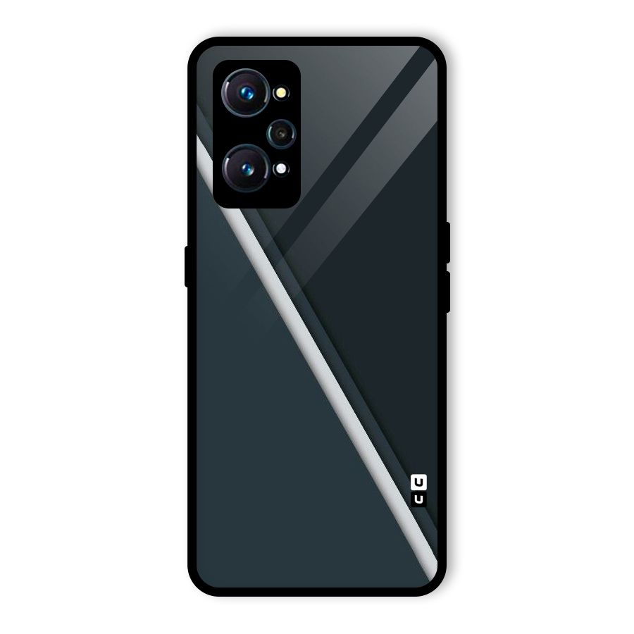 Classic Single Stripe Glass Back Case for Realme GT Neo2