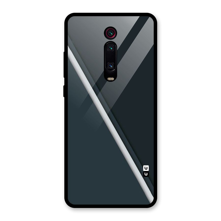 Classic Single Stripe Glass Back Case for Redmi K20