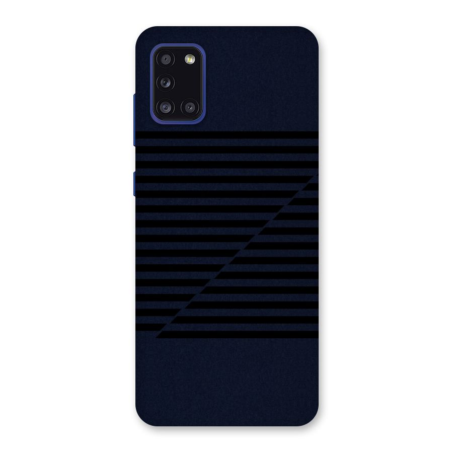 Classic Stripes Cut Back Case for Galaxy A31