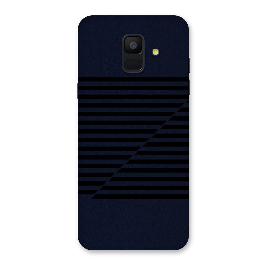 Classic Stripes Cut Back Case for Galaxy A6 (2018)