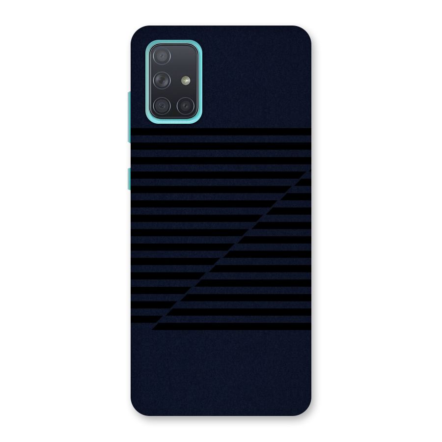 Classic Stripes Cut Back Case for Galaxy A71