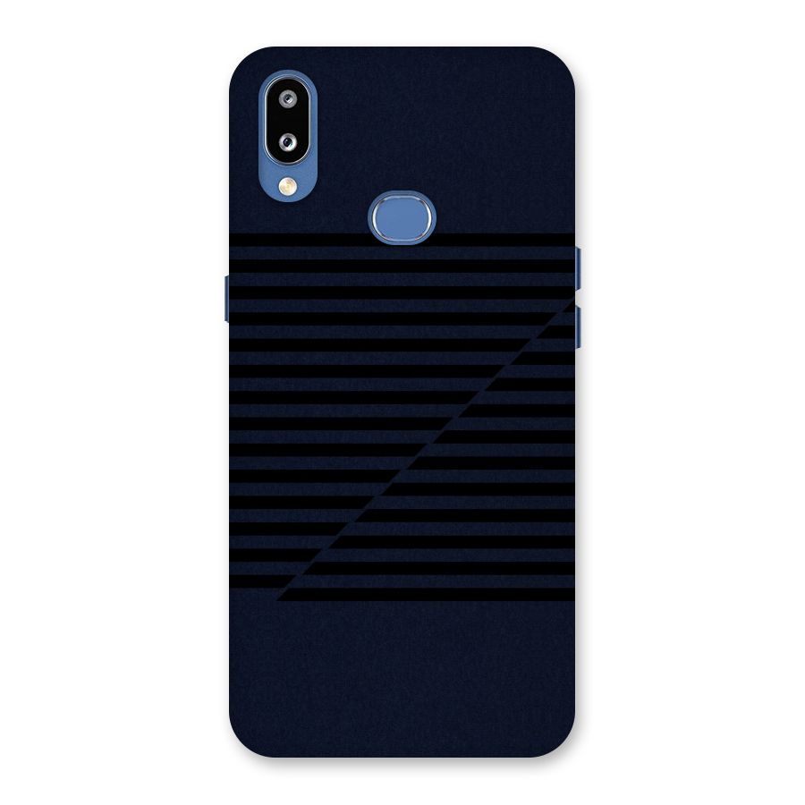 Classic Stripes Cut Back Case for Galaxy M01s