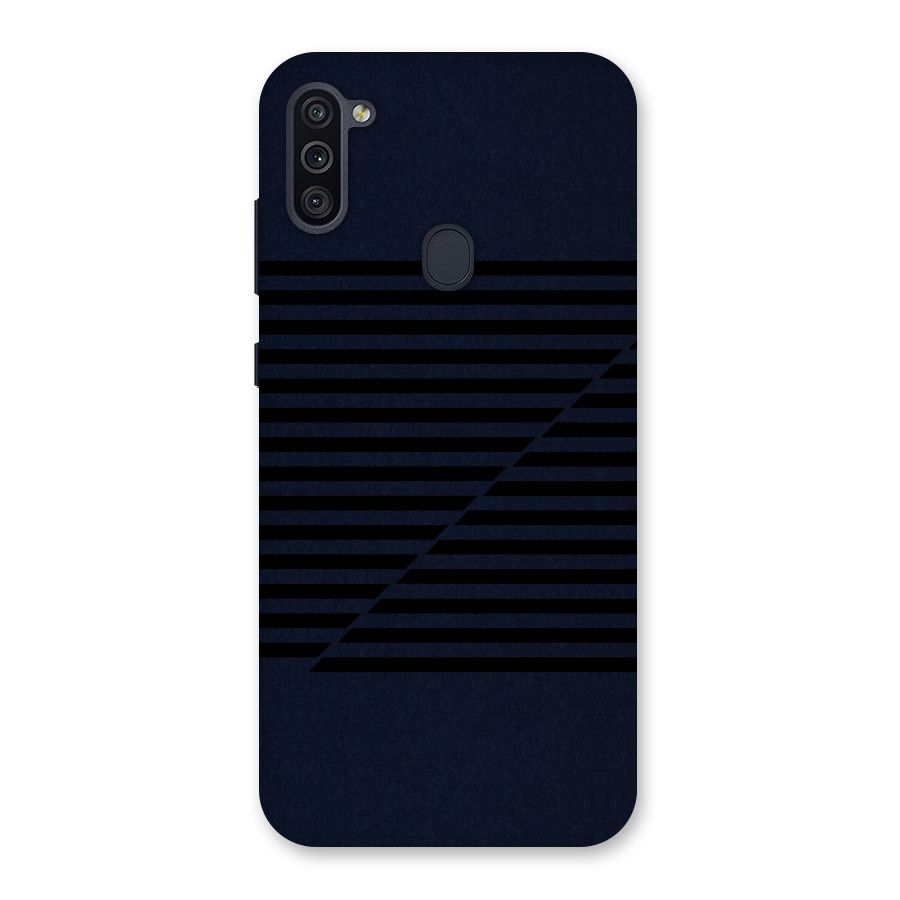 Classic Stripes Cut Back Case for Galaxy M11