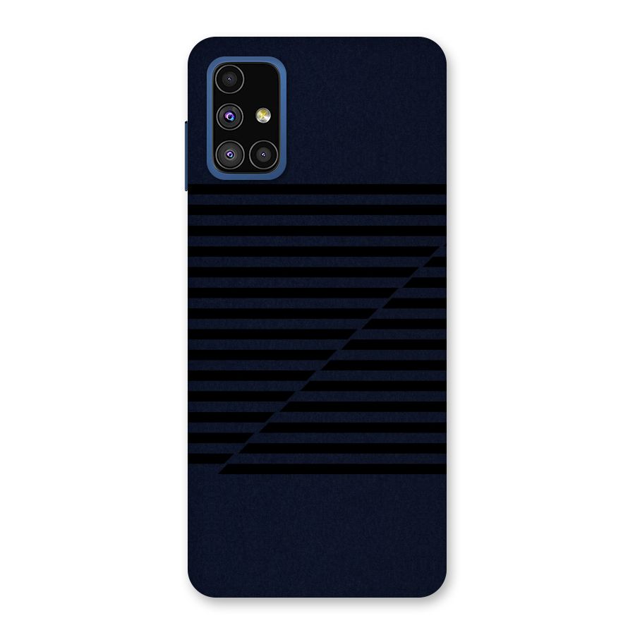 Classic Stripes Cut Back Case for Galaxy M51
