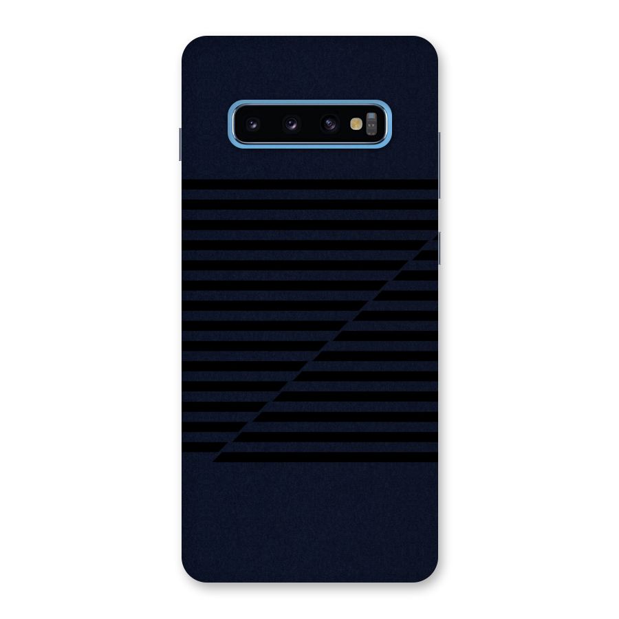 Classic Stripes Cut Back Case for Galaxy S10 Plus