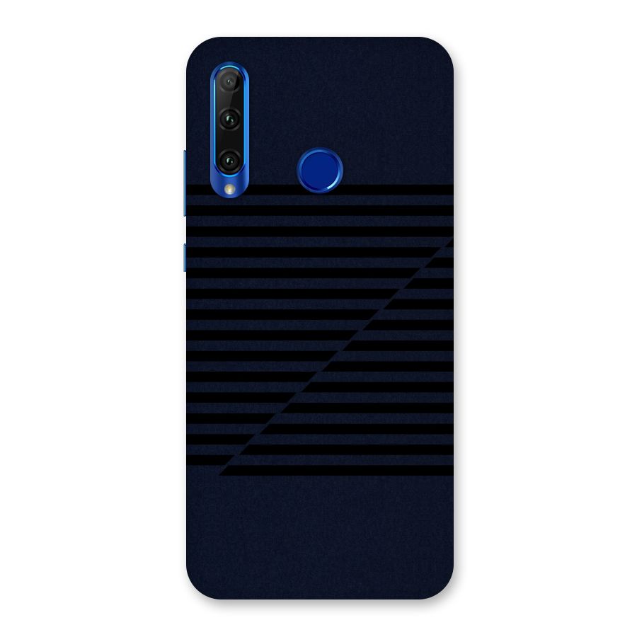 Classic Stripes Cut Back Case for Honor 20i